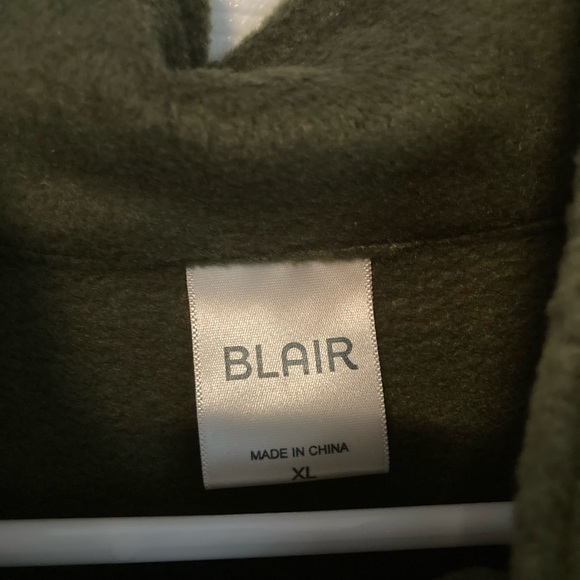 Blair green zip up fleece jacket - Picture 2 of 4